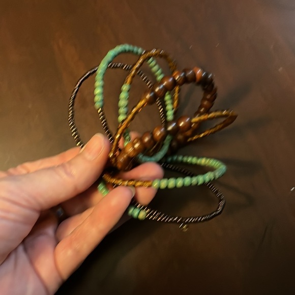 BOHO Beaded Wrap Bracelet!!!  NWOT - Picture 4 of 5